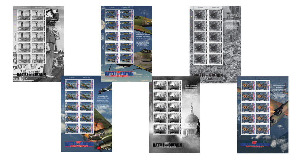 Sheets of 10